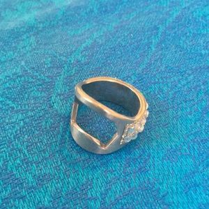 Sparkle Bottle Opener Ring Size 8
